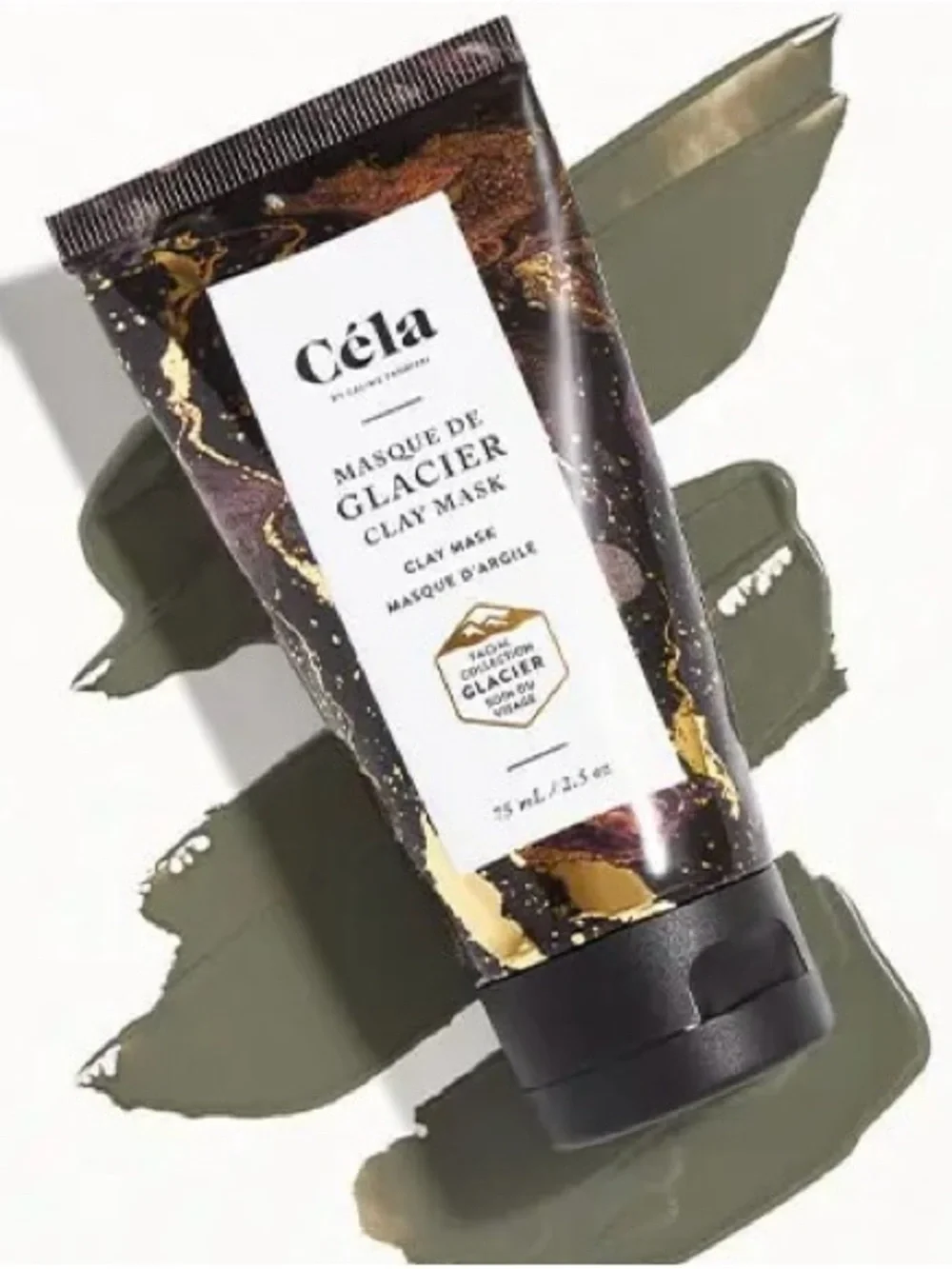 CÉLA Masque de Glacier Clay Mask by Celine Tadrissi Full Size 75 ml New